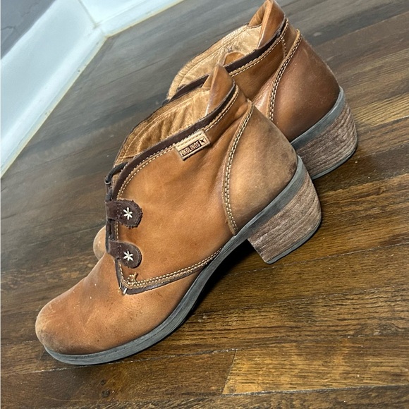PIKOLINOS‎ Tan Leather Womens  Boots - Picture 4 of 9